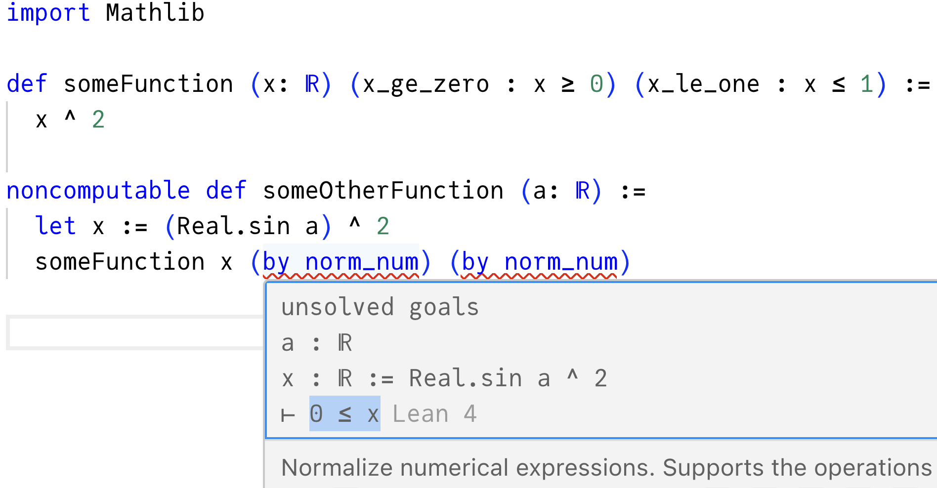 Screenshot of linked playground.